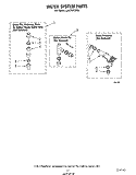 WATER SYSTEM Diagram and Parts List for LA5310XSW0  Whirlpool Washer