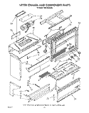 Part Location Diagram of 3147149 Whirlpool Side Panel L.H. (Platinum)