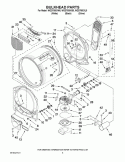 Part Location Diagram of 8544757 Whirlpool DUCT-AIR