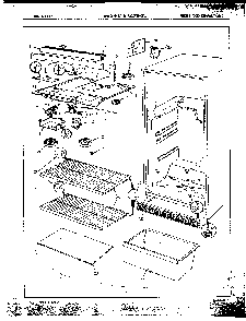 03 - Fresh Food Compartment Diagram and Parts List for RB15FA-2A  Whirlpool Refrigerator