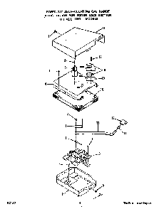 Power Lock Diagram and Parts List for 1347*0A  Roper Range