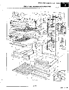 03 - Fresh Food Compartment Diagram and Parts List for RC24CA-3AI  Whirlpool Refrigerator