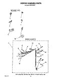 WIRING HARNESS Diagram and Parts List for AX5133VL0  Whirlpool Washer
