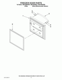 Part Location Diagram of WPW10314520K Whirlpool Door Handle - White