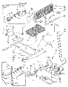 Unit Diagram and Parts List for ET20GKXSG02  Whirlpool Refrigerator