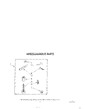 MISCELLANEOUS Diagram and Parts List for KAWE755VWH0  KitchenAid Washer