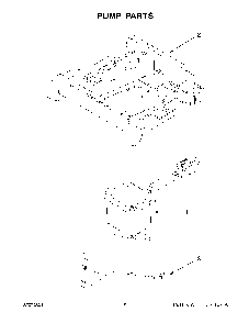 Pump Parts Diagram and Parts List for KUIX535HPS01  KitchenAid Ice Maker