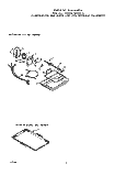ROTISSERIE , GRIDDLE Diagram and Parts List for 1265W0A  Roper Range