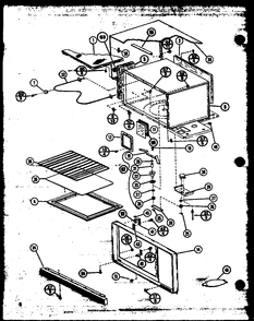 03 - Page 3 Diagram and Parts List for RMC-30A  Whirlpool Microwave