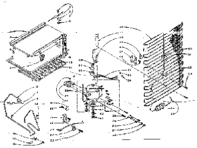 Part Location Diagram of 42690 Whirlpool Evaporator