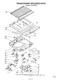 COMPARTMENT SEPARATOR Diagram and Parts List for ET14AKXSW03  Whirlpool Refrigerator