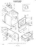 Part Location Diagram of 689538 Whirlpool Panel, Toe (Coffee)
