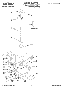 Part Location Diagram of WP8190806 Whirlpool Range Hood Light Bulb