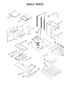 Part Location Diagram of W11048823 Whirlpool COVER