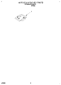 MISCELLANEOUS, LIT/OPTIONAL Diagram and Parts List for DU9450XB1  Whirlpool Dishwasher