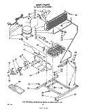 UNIT, LIT/OPTIONAL Diagram and Parts List for EJT161XKWR1  Whirlpool Refrigerator