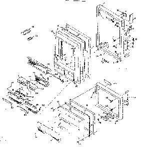 Door Parts Diagram and Parts List for 106R14GIMY  Kenmore Refrigerator
