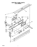 Part Location Diagram of 318722 Whirlpool Thermostat, Oven