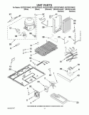 UNIT PARTS Diagram and Parts List for KSCS23FVMK02  KitchenAid Refrigerator