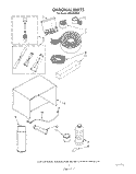 LIT/OPTIONAL Diagram and Parts List for AR0500XW0  Whirlpool Air Conditioner