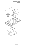 SECTION Diagram and Parts List for CGX655VX0  Whirlpool Cooktop