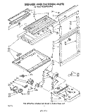 BREAKER AND PARTITION Diagram and Parts List for ET20MKXLWR2  Whirlpool Refrigerator