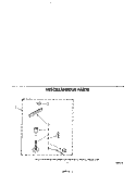 MISCELLANEOUS Diagram and Parts List for LA6500XPW4  Whirlpool Washer