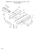 REFRIGERATOR CONTROL PANEL Diagram and Parts List for KSSS42MDX03  KitchenAid Refrigerator