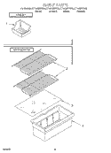 SHELF Diagram and Parts List for ET14JMXFN02  Whirlpool Refrigerator