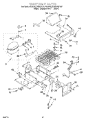 UPPER UNIT Diagram and Parts List for KSSP36QFB05  KitchenAid Refrigerator