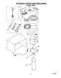OPTIONAL PARTS Diagram and Parts List for CA8WR41  Crosley Air Conditioner