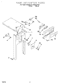 PANEL AND CONTROL Diagram and Parts List for GX900QPGQ0  Whirlpool Trash Compactor