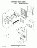 Part Location Diagram of W10368728 Whirlpool PAD