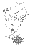 SECTION Diagram and Parts List for RH4936XWN1  Whirlpool Range Hood