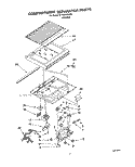 COMPARTMENT SEPARATOR Diagram and Parts List for ET18SKRAW01  Whirlpool Refrigerator