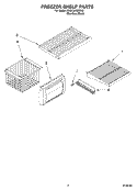Part Location Diagram of 2259081 Whirlpool BASKET-FRZ