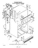 Part Location Diagram of 1114541 Whirlpool RAIL-CENTR