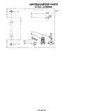 MISCELLANEOUS , LITERATURE AND OPTIONAL Diagram and Parts List for LA6700XMW0  Whirlpool Washer