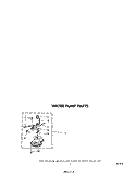 WATER PUMP Diagram and Parts List for LA9800XPW1  Whirlpool Washer