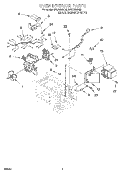 OVEN INTERIOR Diagram and Parts List for MT3130SHQ0  Whirlpool Microwave