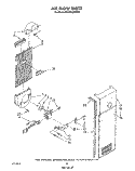Part Location Diagram of 1110623 Whirlpool Cover, Evaporator