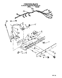 CONTROL Diagram and Parts List for RS22BRXAW00  Roper Refrigerator