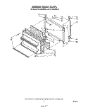 FREEZER DOOR Diagram and Parts List for ET18JKXRWR2  Whirlpool Refrigerator