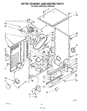 Part Location Diagram of 692607 Whirlpool WHITE