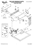 Part Location Diagram of WP8545960 Whirlpool Control Panel