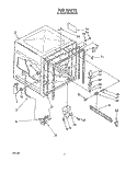 Part Location Diagram of 302340 Whirlpool Sound, Pad