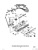 CONTROL Diagram and Parts List for 4ED25DQXVW01  Whirlpool Refrigerator