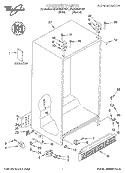 Part Location Diagram of LIT2186935 Whirlpool LITERATURE PARTS (Service & Wiring Sheet)