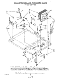 TRANSFORMER AND CAPACITOR Diagram and Parts List for KEMI371TBL3  KitchenAid Microwave Oven Combo