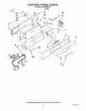 Part Location Diagram of W10018050 Whirlpool CAP